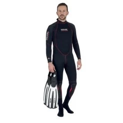 Palmes Chaussantes Seac Fuga Blanche -Nautiques Sports Magasin palmes chaussantes seac fuga blanche 3