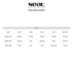 Palmes Réglables Seac F1 S Bleu Claire -Nautiques Sports Magasin palmes reglables seac f1 s bleu claire 2