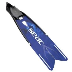 Palmes Seac Booster Camo Bleu/Blanc -Nautiques Sports Magasin palmes seac booster camo bleu blanc 1