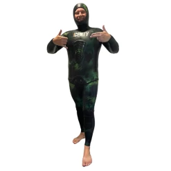 Pantalon Chasse Denty Spearfishing Anaconda Vert 7mm