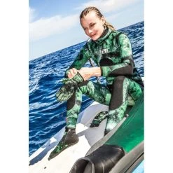 Pantalon De Chasse Seac Ghost Vert 5mm -Nautiques Sports Magasin pantalon de chasse sous marine seac ghost vert 5mm 4