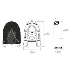 Planche Chasse Gonflable Seac BRIDGE -Nautiques Sports Magasin planche chasse gonflable seac bridge 1