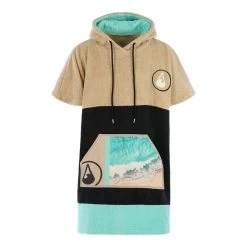 Poncho Surf Wave Hawaii Avec Zip Ericeira
