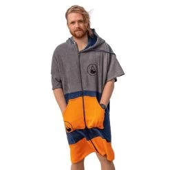 Poncho Surf Wave Hawaii Avec Zip Shany -Nautiques Sports Magasin poncho surf wave hawaii avec zip shany 3