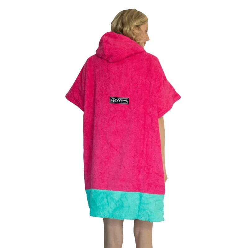 Poncho Surf Wave Hawaii Sans Zip Pink Wave 4 Poncho Surf Wave Hawaii Sans Zip Pink Wave – Image 2