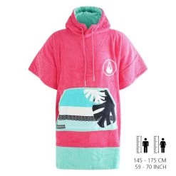Poncho Surf Wave Hawaii Sans Zip Pink Wave 15 Poncho Surf Wave Hawaii Sans Zip Pink Wave -Nautiques Sports Magasin poncho surf wave hawaii sans zip pink wave 6