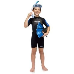 Shorty Enfant Noir/Bleu Cressi Med X 2,5mm 11 Shorty Enfant Noir/Bleu Cressi Med X 2,5mm -Nautiques Sports Magasin shorty enfant noir bleu cressi med x 2 5mm 4