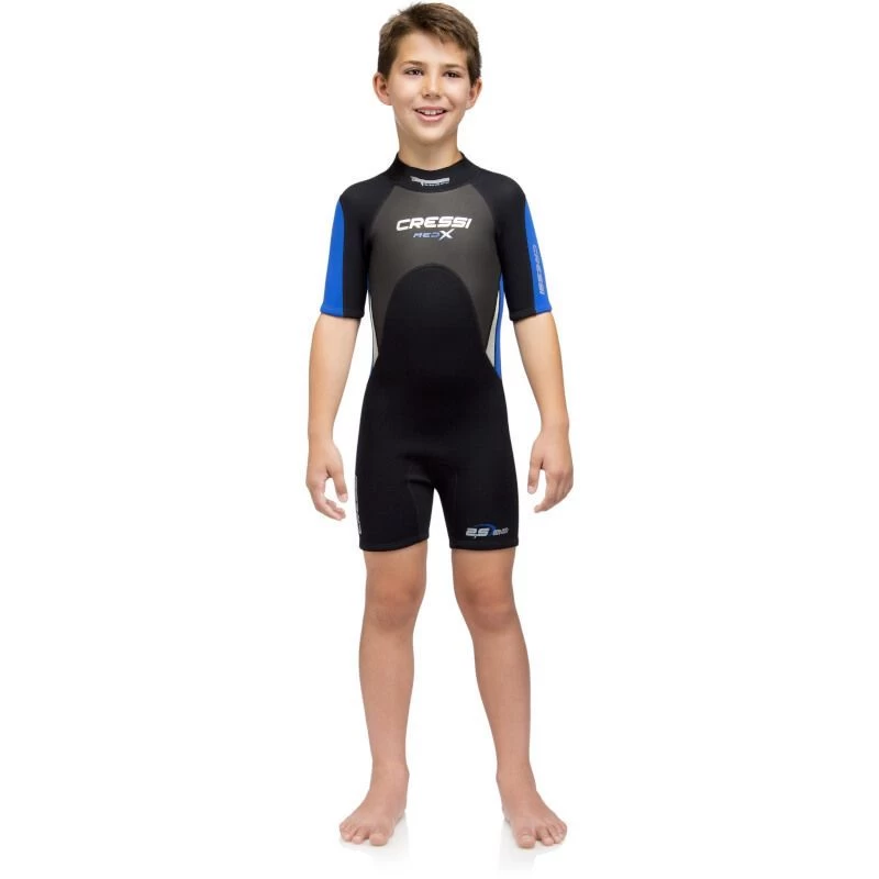 Shorty Enfant Noir/Bleu Cressi Med X 2,5mm 3 Shorty Enfant Noir/Bleu Cressi Med X 2,5mm