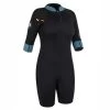 Shorty Longe Cote Femme Ocean Step Classic MC Dual Zip 2mm 2023 -Nautiques Sports Magasin shorty longe cote femme ocean step classic mc dual zip 2mm 2023