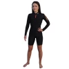 Shorty Longe Côte Femme Sea Walk 3mm -Nautiques Sports Magasin shorty longe cote femme sea walk 3mm