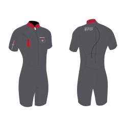 Shorty Longe Cote Homme Ocean Step Dual Zip 2mm -Nautiques Sports Magasin shorty longe cote homme ocean step dual zip 2mm 1