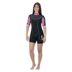 Shorty Seac Sense Femme 2,5mm -Nautiques Sports Magasin shorty seac sense femme 2 5mm 10