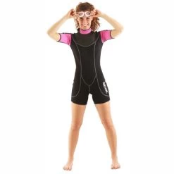 Shorty Seac Sense Femme 2,5mm -Nautiques Sports Magasin shorty seac sense femme 2 5mm 2