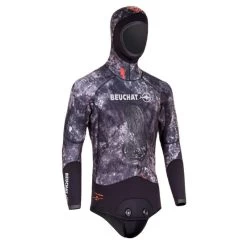 Veste Chasse Camo Beuchat Trigoblack 7mm -Nautiques Sports Magasin veste chasse camo beuchat trigoblack 7mm 13
