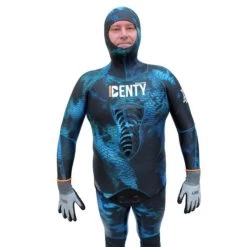Veste Chasse Denty Spearfishing Anaconda Bleu 3mm -Nautiques Sports Magasin veste chasse denty spearfishing anaconda bleu 3mm 4