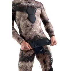 Veste De Chasse Seac Gannet Marron 3mm -Nautiques Sports Magasin veste de chasse sous marine seac gannet marron 3mm 3