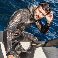 Veste De Chasse Seac Ghost Marron 5mm -Nautiques Sports Magasin veste de chasse sous marine seac ghost marron 5mm 7